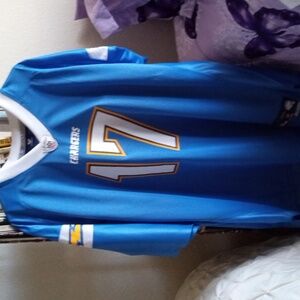 San Diego Chargers #17 Rivers Premier Jersey